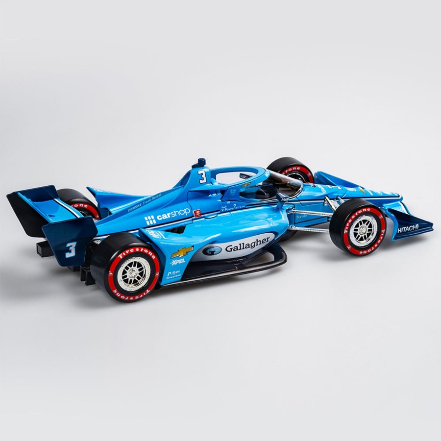 Shop Authentic Collectables | 1:18 Team Penske #3 Gallagher Insurance Dallara Chevrolet Indycar - 2022 Gallagher Grand Prix - Driver: Scott Mclaughlin (Signature Edition)