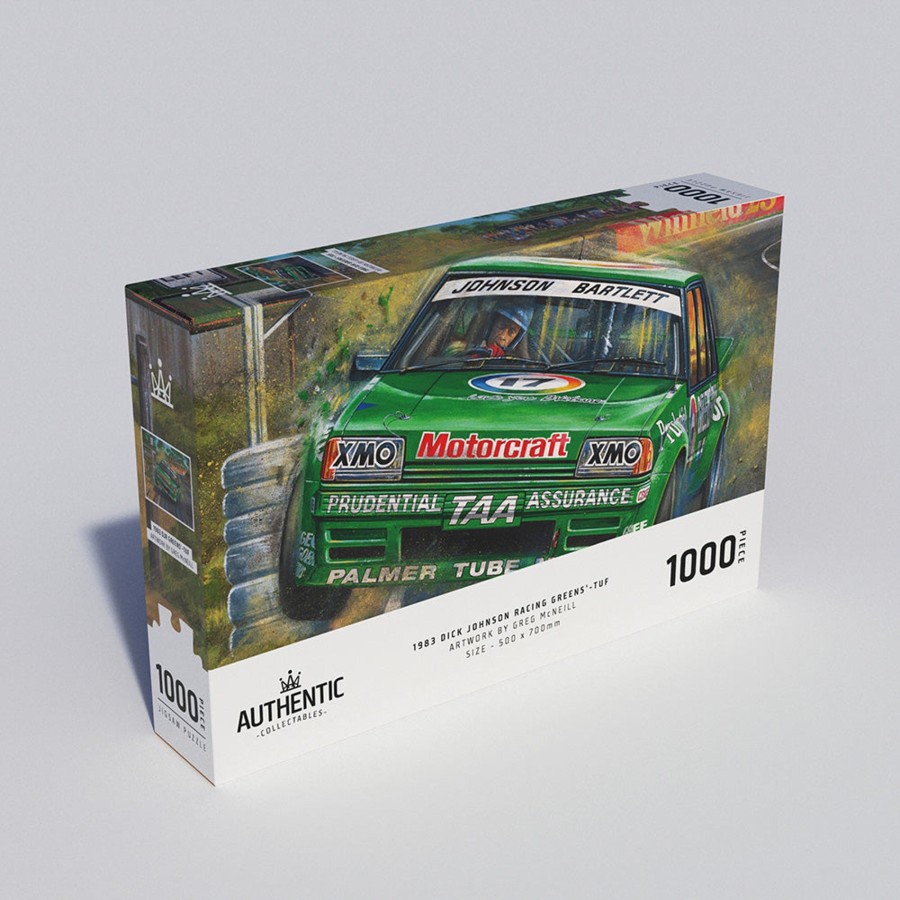 Shop Authentic Collectables | 1983 Dick Johnson Racing Greens'-Tuf 1000 Piece Jigsaw Puzzle