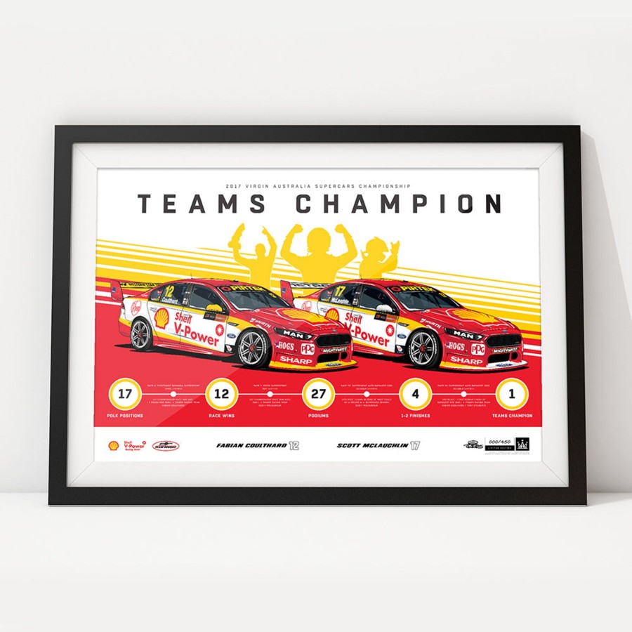 Shop Authentic Collectables | Shell V-Power Racing 2017 Teams Champion Print