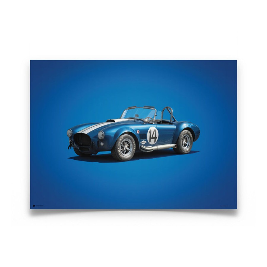 Shop Automobilist | Shelby Cobra Mk Iii Colors Of Speed Print