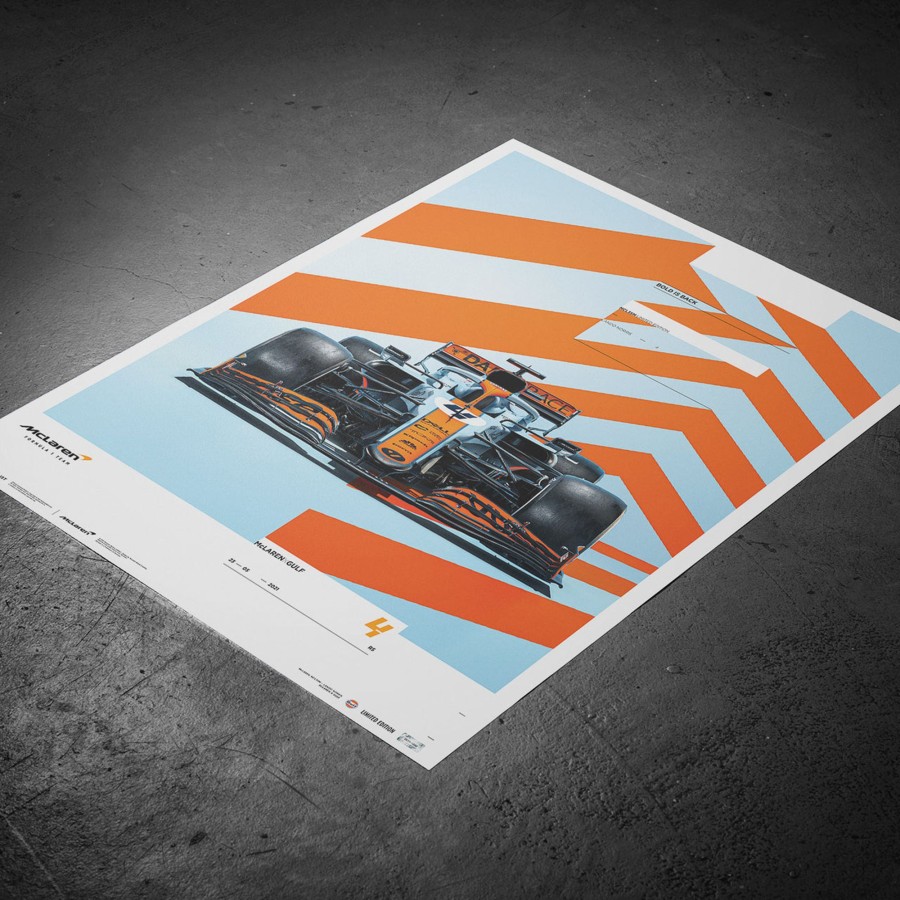 Shop Automobilist | Mclaren X Gulf - Lando Norris - 2021 - Limited Edition