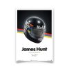 Shop Automobilist | James Hunt - Helmet 1976 Print