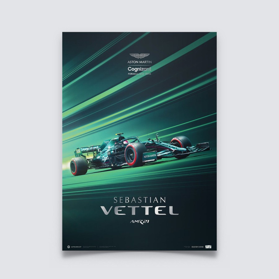 Shop Automobilist | Aston Martin Cognizant Formula One Team - Sebastian Vettel - 2021 - Collector'S Edition