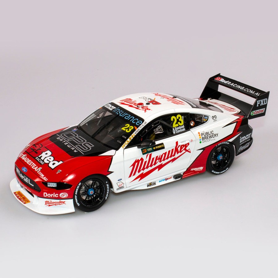 Shop Authentic Collectables | 1:18 Milwaukee Racing #23 Ford Mustang Gt Supercar - 2019 Sandown 500 Retro Round