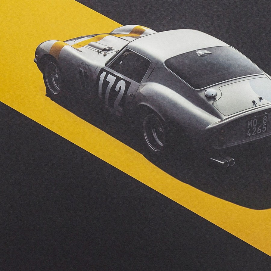 Shop Automobilist | Ferrari 250 Gto 1964 Tour De France Automobile Winner Print