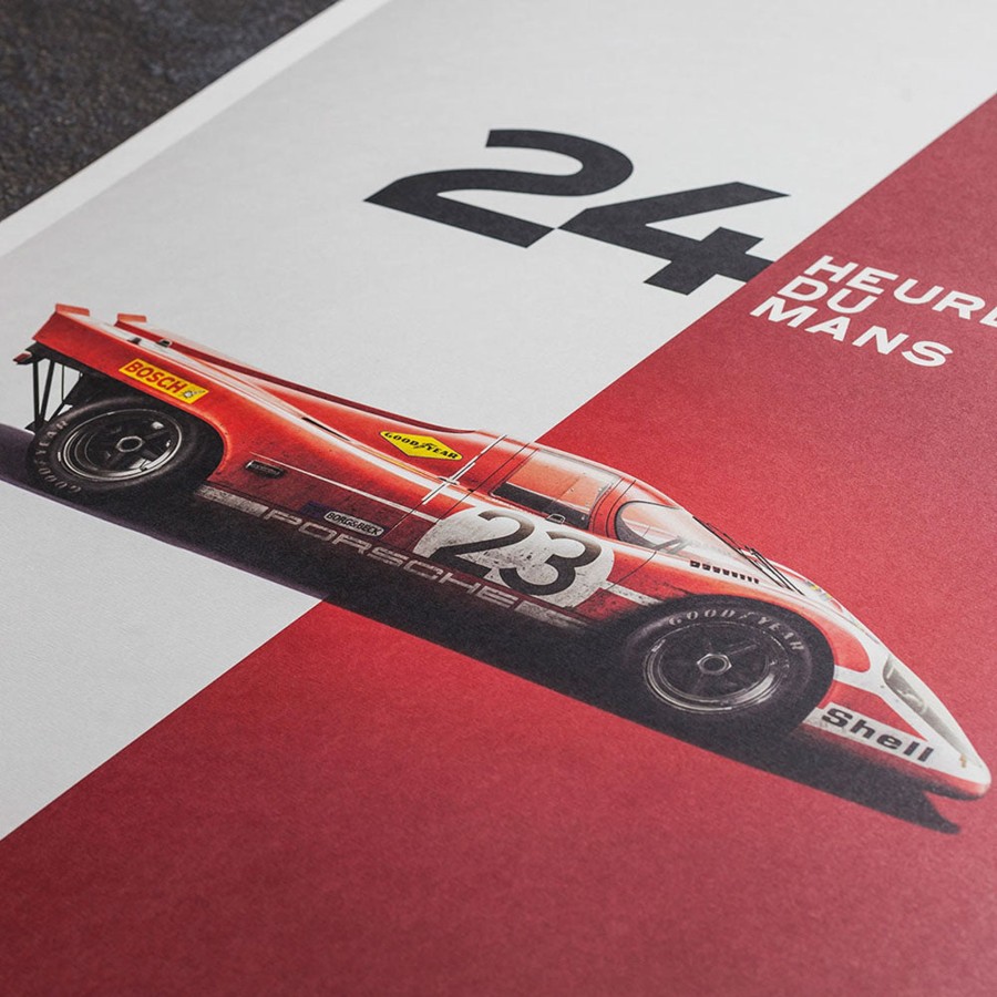 Shop Automobilist | Porsche 917 1970 Lemans 24Hr Winner Print