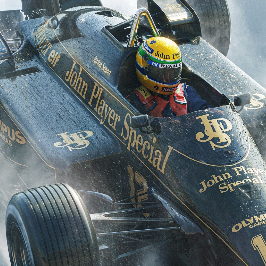 Shop Automobilist | Lotus 97T - Ayrton Senna - Rainmaster - Estoril, 1985 - Collector'S Edition Print