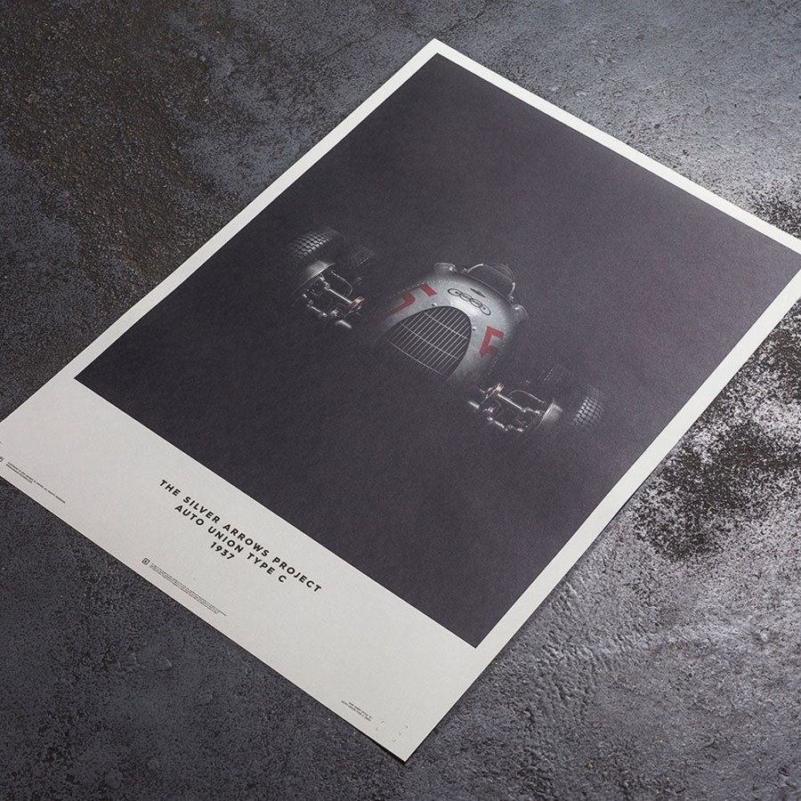 Shop Automobilist | Silver Arrows Auto Union Type C Print