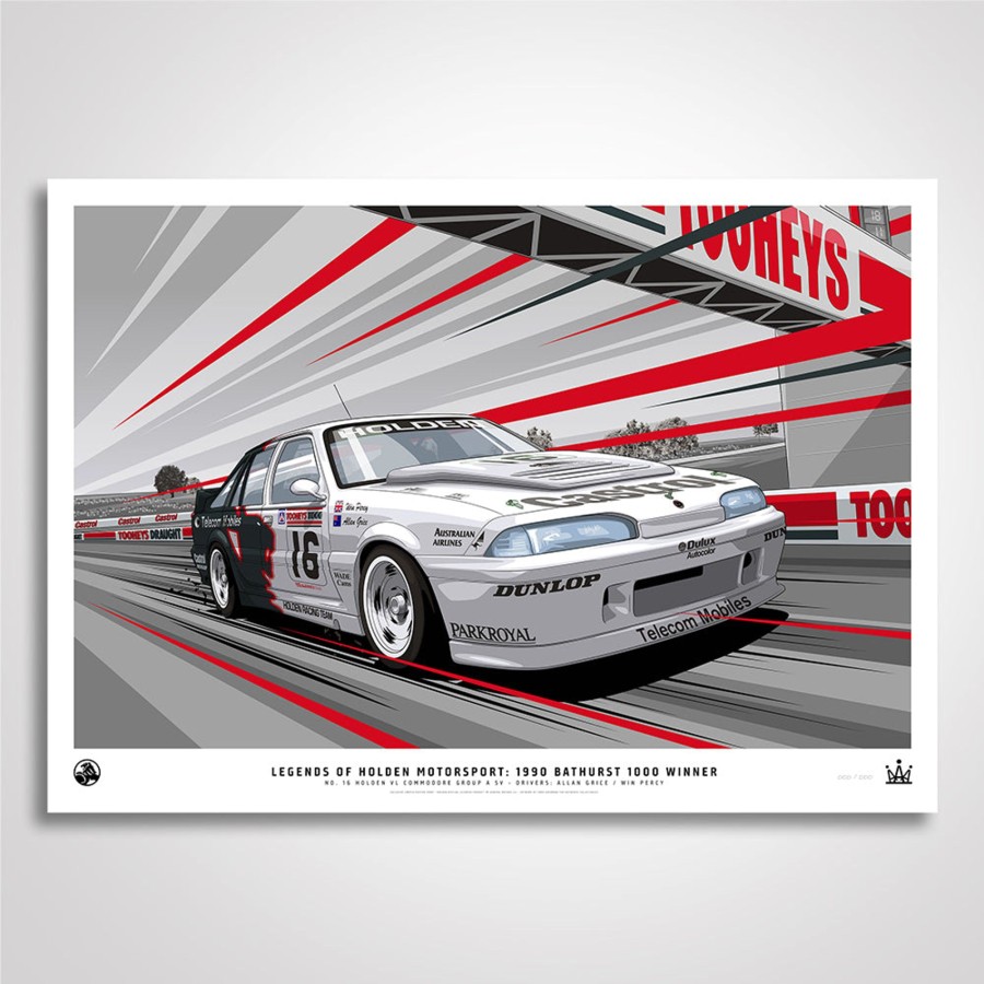 Shop Authentic Collectables | Legends Of Holden Motorsport: 1990 Bathurst 1000 Winner Limited Edition Print