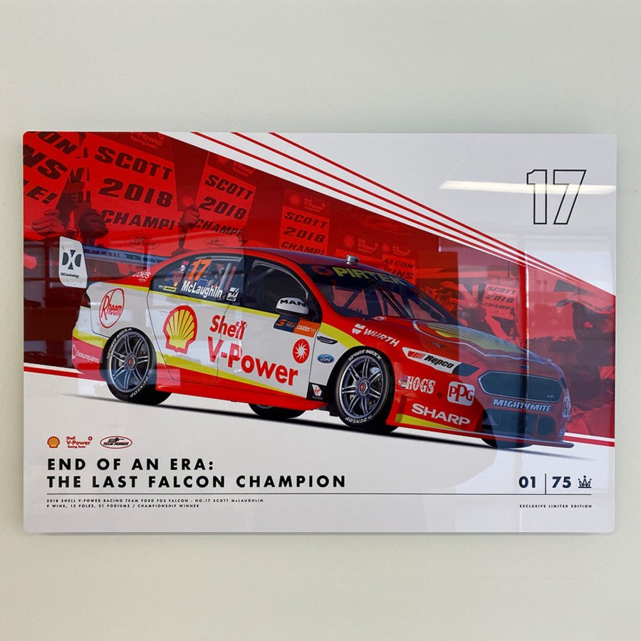 Shop Authentic Collectables | End Of An Era: The Last Champion Falcon Limited Edition Metal Wall Panel (Pre-Order)