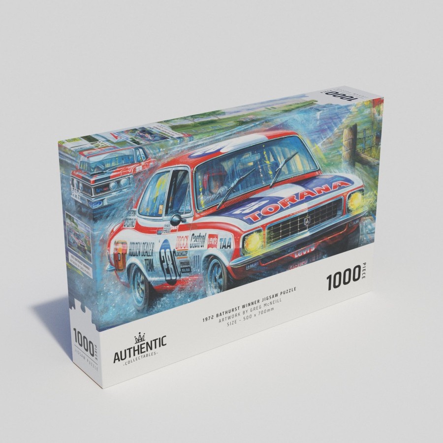 Shop Authentic Collectables | 1972 Bathurst Winner 1000 Piece Jigsaw Puzzle