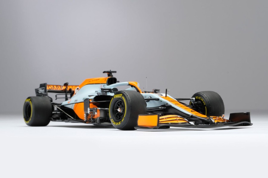 Shop Amalgam Collection | 1:18 Mclaren F1 Team #3 Mclaren Mcl35M - 2021 Monaco Grand Prix (Pre-Order)