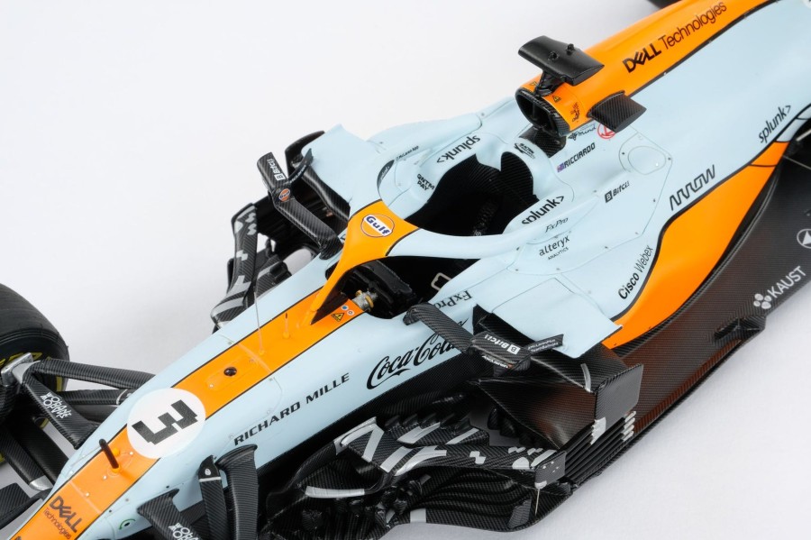 Shop Amalgam Collection | 1:18 Mclaren F1 Team #3 Mclaren Mcl35M - 2021 Monaco Grand Prix (Pre-Order)