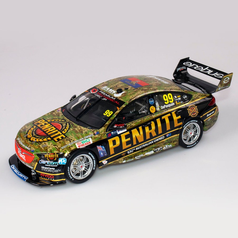 Shop Authentic Collectables | 1:18 Erebus Penrite Racing #99 Holden Zb Commodore Supercar - 2019 Townsville 400 Camouflage Livery