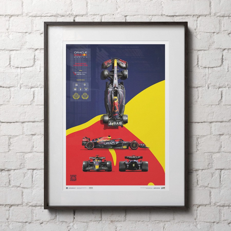 Shop Automobilist | Oracle Red Bull Racing - Rb18 - Blueprint - 2022 | Limited Edition