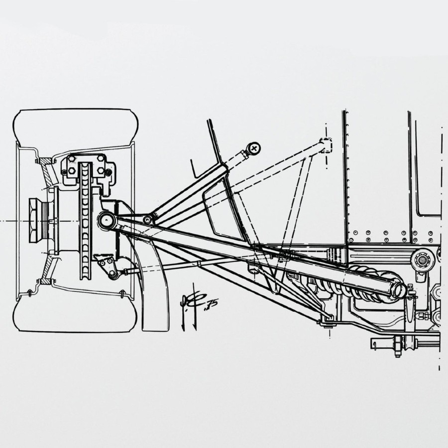 Shop Automobilist | Giorgio Piola Technical Drawing - Ferrari 312T - Niki Lauda - 1975 - Unlimited Poster