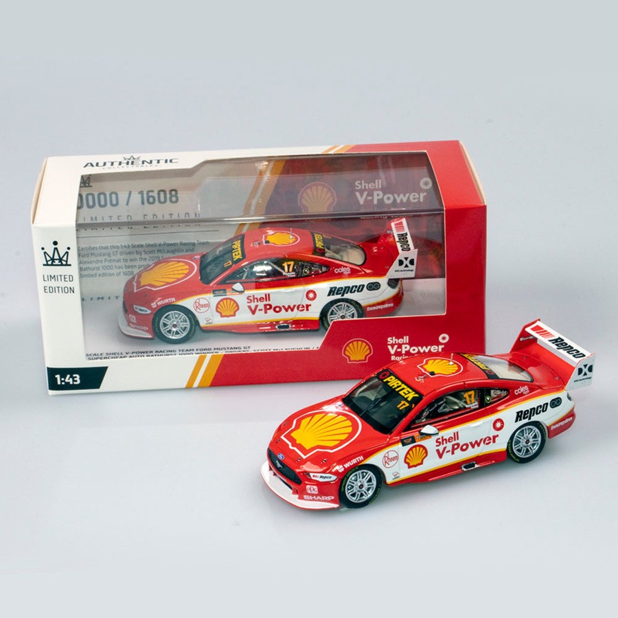 Shop Authentic Collectables | 1:43 Shell V-Power Racing Team #17 Ford Mustang Gt Supercar 2019 Bathurst Winner