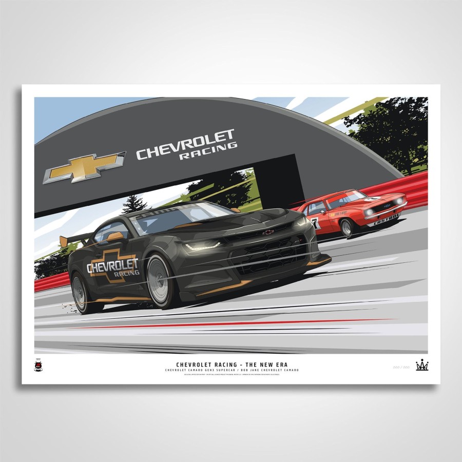 Shop Authentic Collectables | Chevrolet Racing - The New Era Limited Edition Print