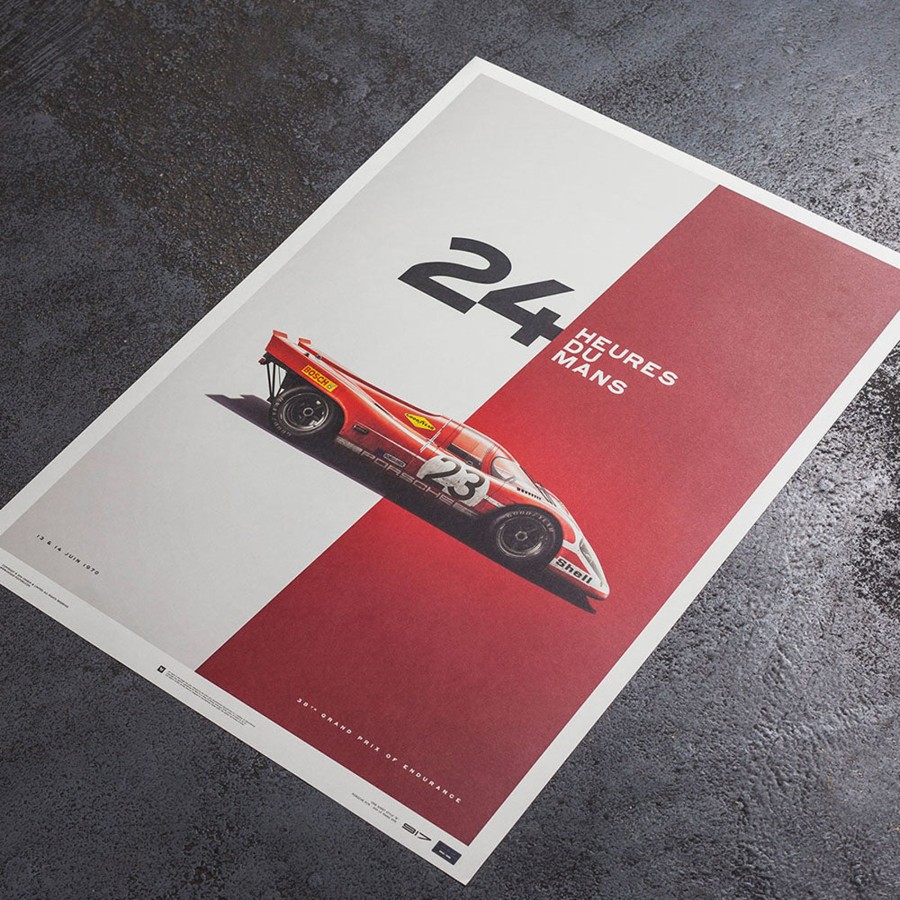 Shop Automobilist | Porsche 917 1970 Lemans 24Hr Winner Print