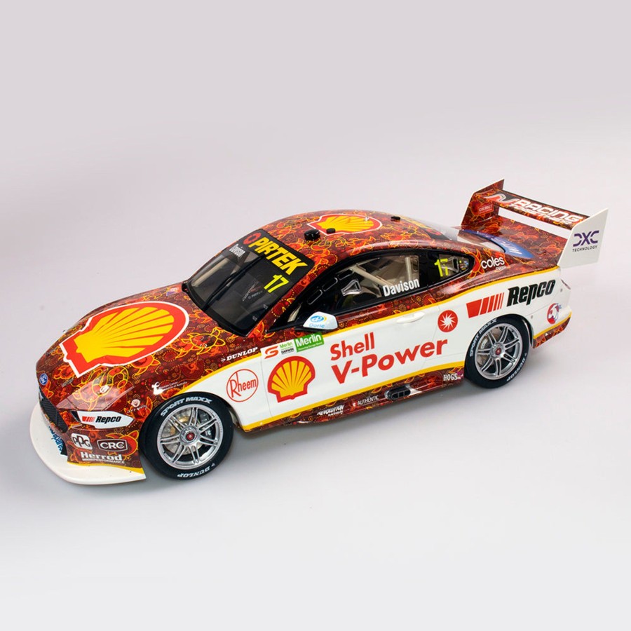 Shop Authentic Collectables | 1:12 Shell V-Power Racing Team #17 Ford Mustang Gt - 2021 Merlin Darwin Triple Crown Indigenous Livery