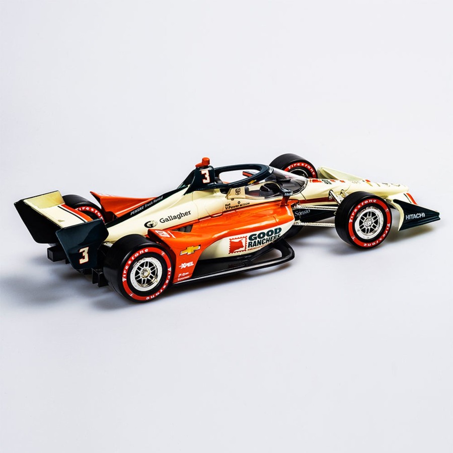 Shop Authentic Collectables | 1:18 Team Penske #3 Good Ranchers Dallara Chevrolet Indycar - 2023 Children'S Of Alabama Indy Grand Prix Winner - Driver: Scott Mclaughlin (Signature Edition)