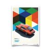 Shop Automobilist | Porsche 911R 1967 Marathon De La Route Winner Print