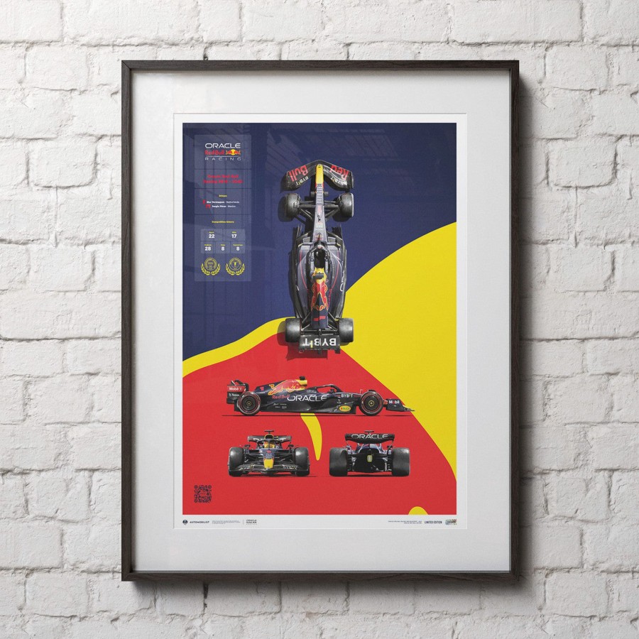 Shop Automobilist | Oracle Red Bull Racing - Rb18 - Blueprint - 2022 | Limited Edition