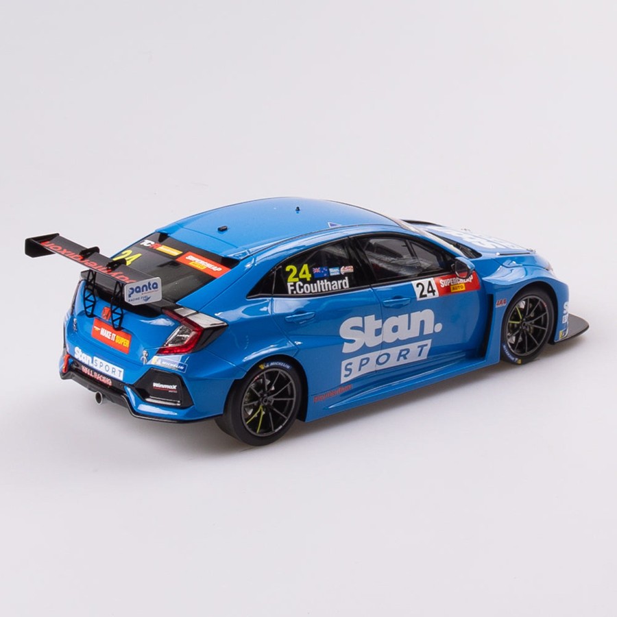 Shop Authentic Collectables | 1:18 Stan Sport Wall Racing #24 Honda Civic Type R Tcr - 2022 Tcr Australia Phillip Island Race 2 & 3 Winner