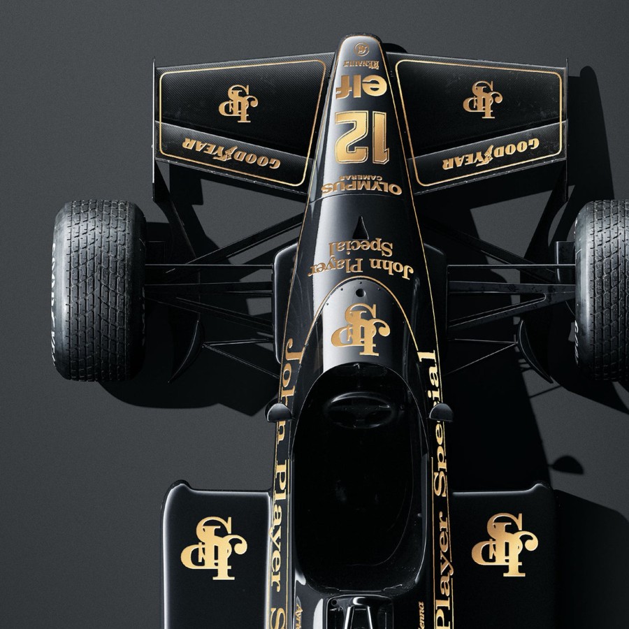 Shop Automobilist | Lotus 97T - Ayrton Senna - Stunning Black - Estoril, 1985 - Collector'S Edition Print