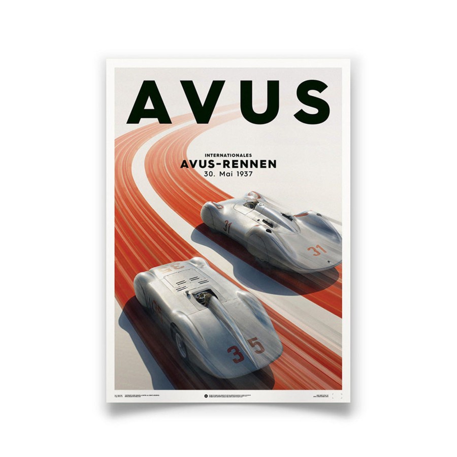 Shop Automobilist | Silver Arrows Avus Print