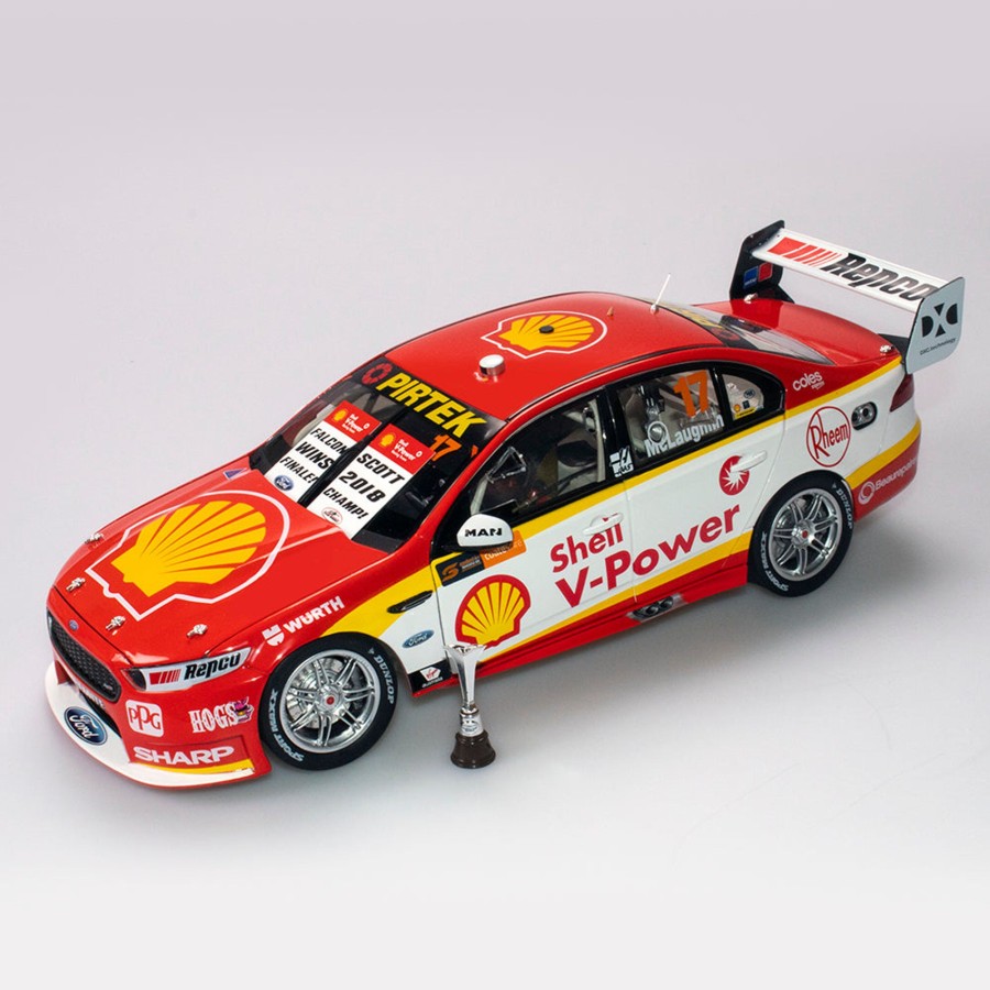 Shop Authentic Collectables | 1:18 Shell V-Power Racing Team #17 Ford Fgx Falcon Supercar 2018 Championship Winner