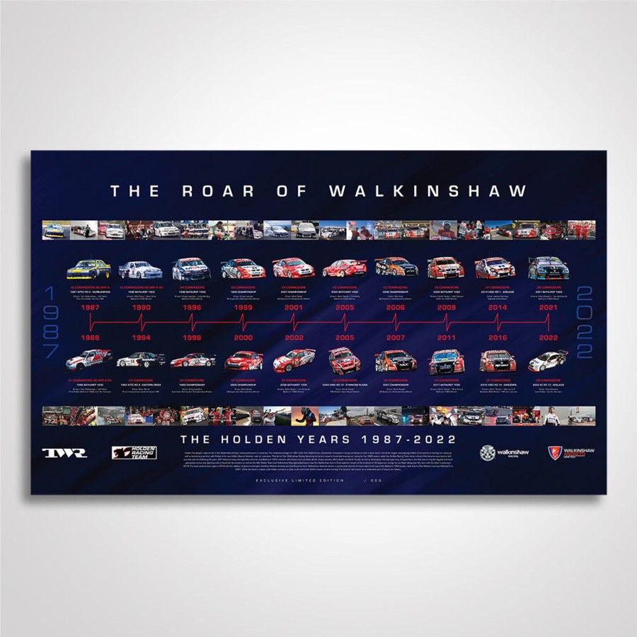 Shop Authentic Collectables | The Roar Of Walkinshaw - The Holden Years: 1987-2022 Limited Edition Print