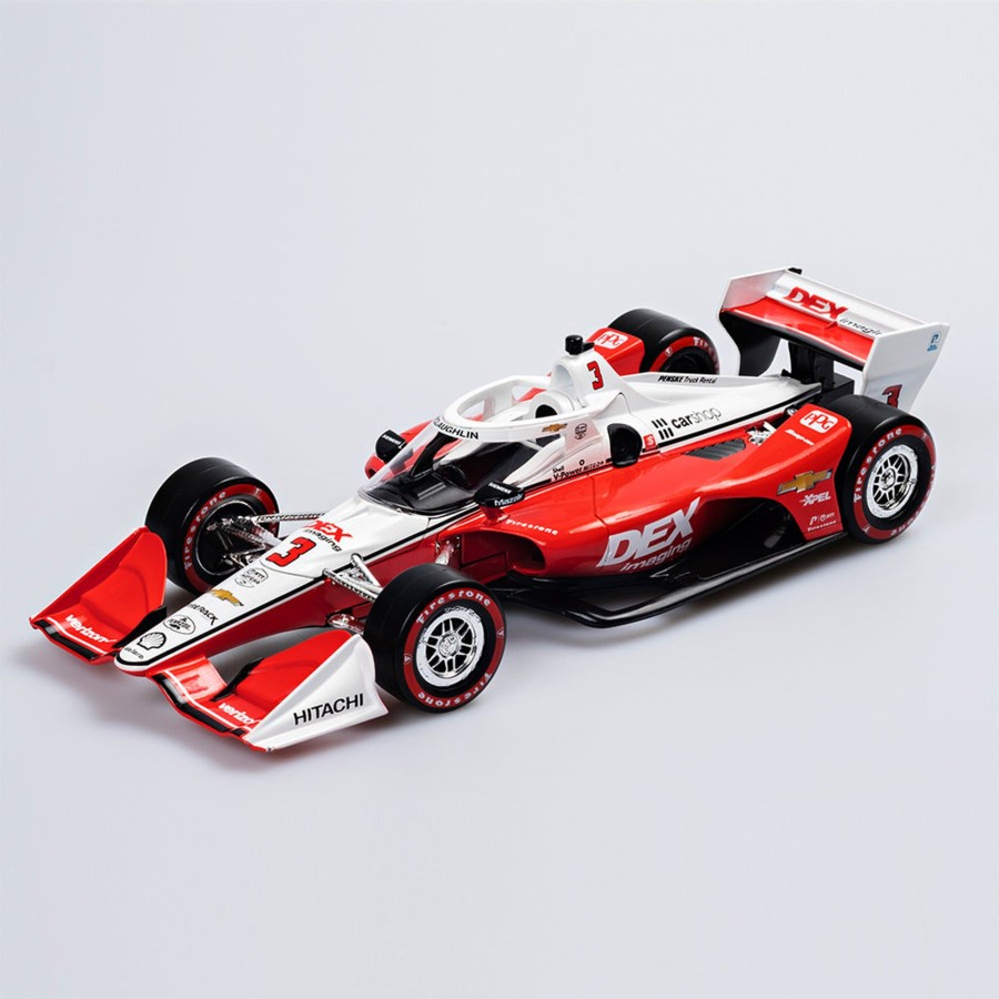 Shop Authentic Collectables | 1:18 Team Penske #3 Dex Imaging Dallara Chevrolet Indycar - 2022 Scott Mclaughlin First Indycar Win/Pole With Figurine