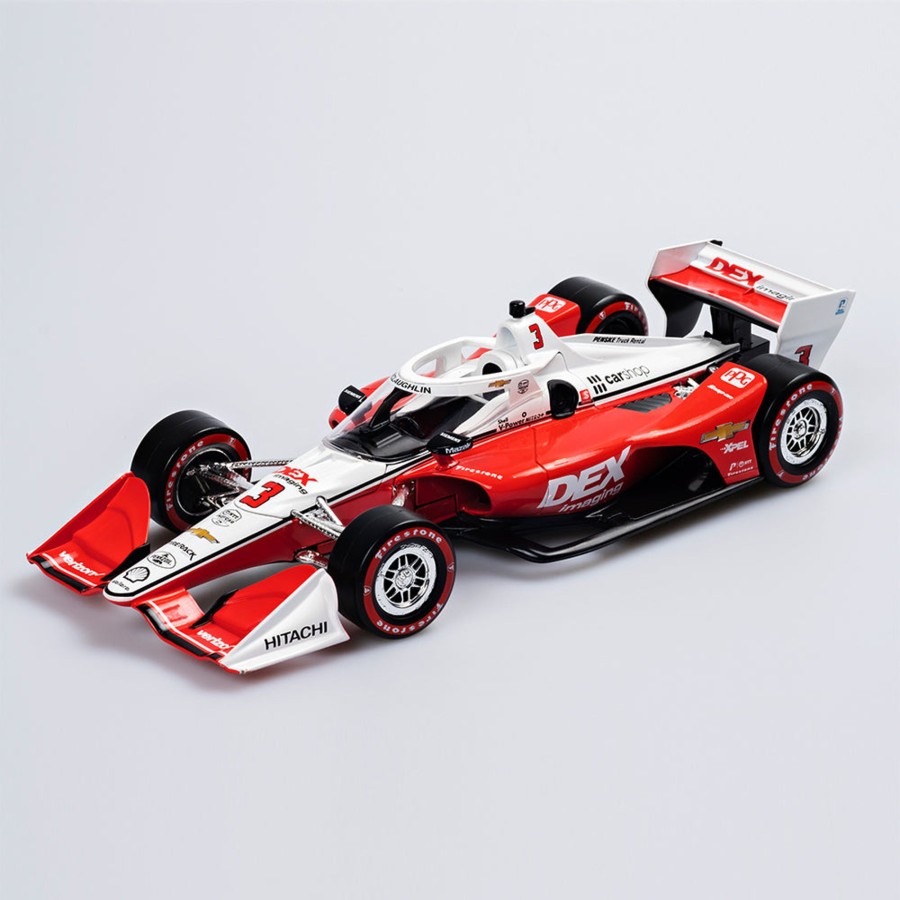 Shop Authentic Collectables | 1:18 Team Penske #3 Dex Imaging Dallara Chevrolet Indycar - 2022 Scott Mclaughlin First Indycar Win/Pole With Figurine