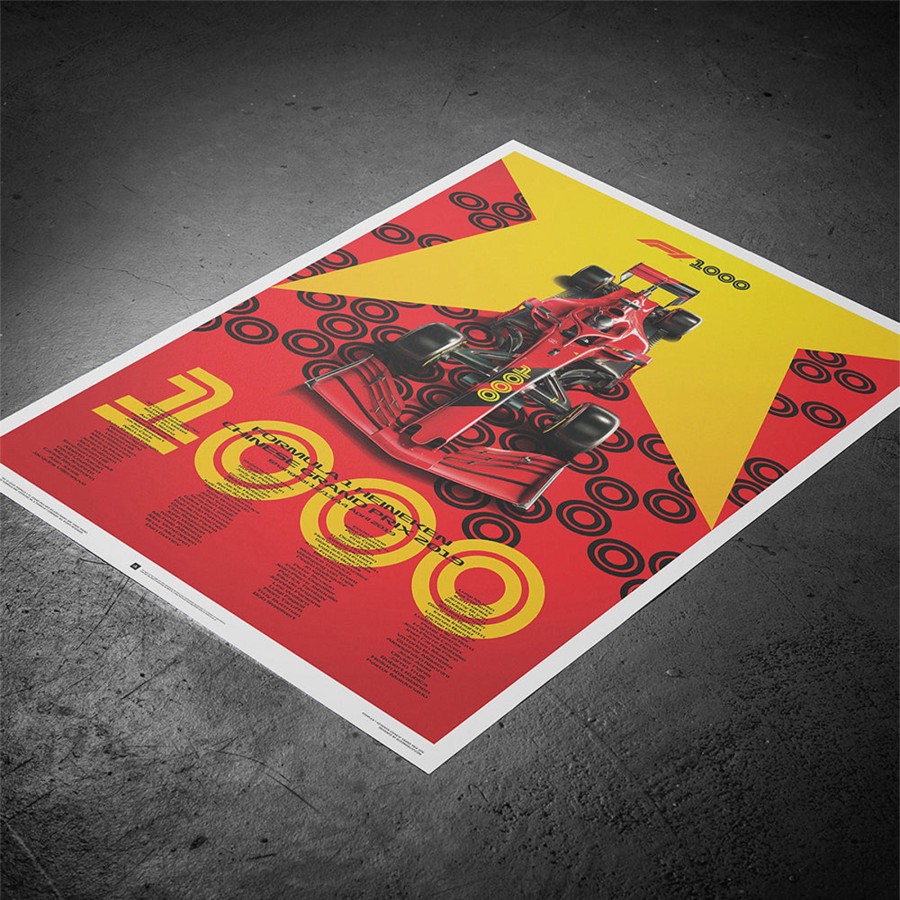 Shop Automobilist | Formula 1 2019 Heineken Chinese Grand Prix - 1000Th Grand Print Commemorative Print