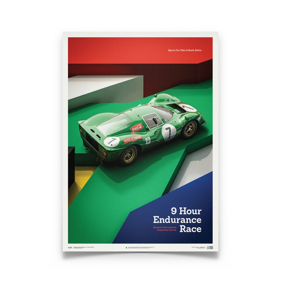 Shop Automobilist | Ferrari 412P Kyalami 1967 Print