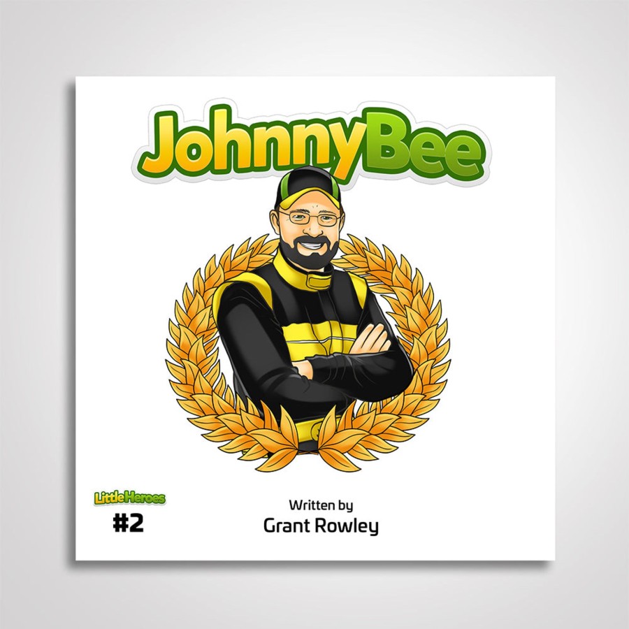 Shop Grant Rowley | Little Heroes Children'S Book - Johnny Bee