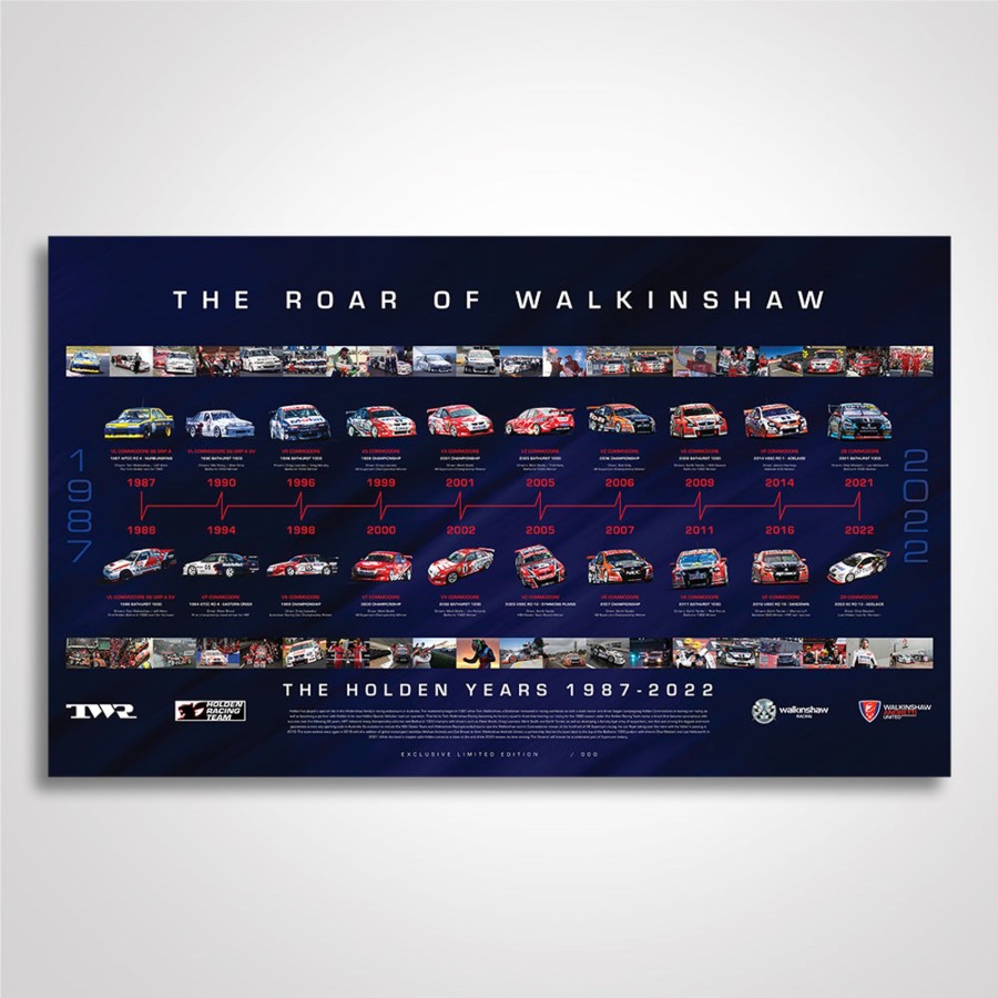 Shop Authentic Collectables | The Roar Of Walkinshaw - The Holden Years: 1987-2022 Limited Edition Print