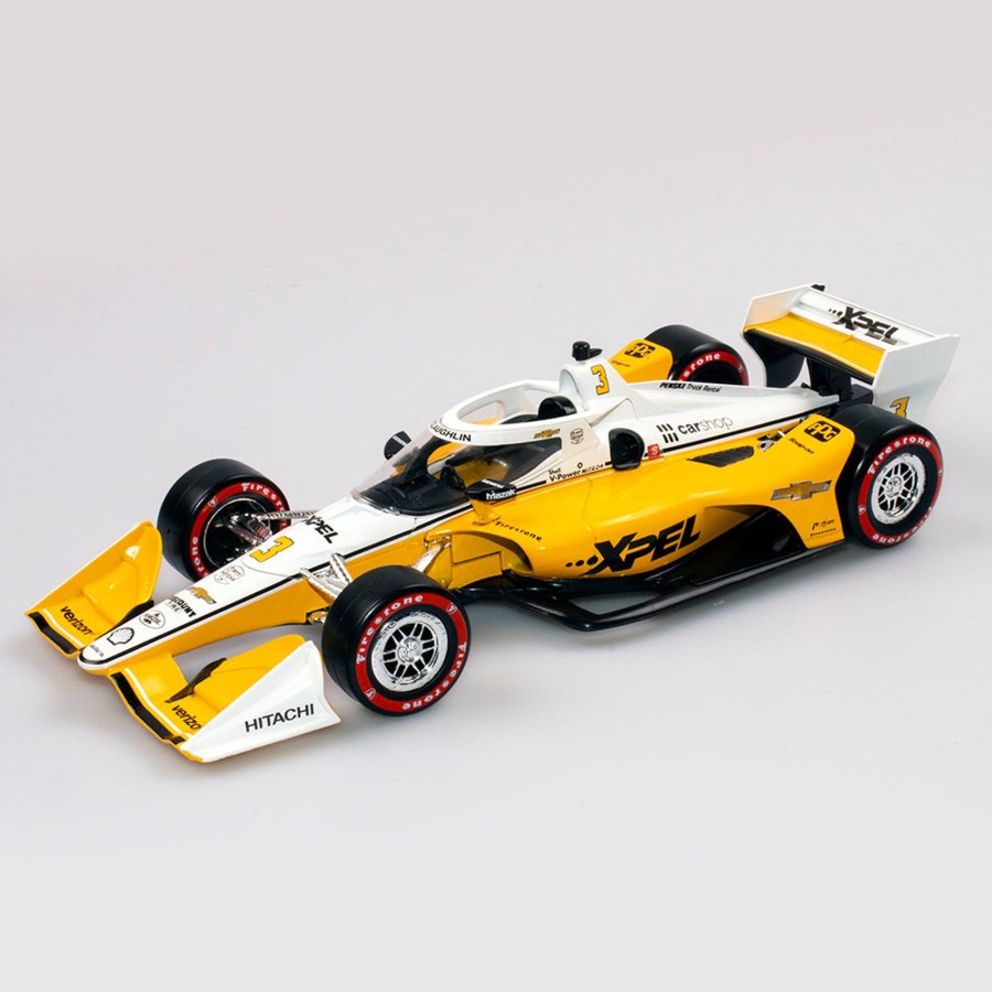 Shop Authentic Collectables | 1:18 Team Penske #3 Xpel Dallara Chevrolet Indycar - 2022 Grand Prix Of Monterey - Driver: Scott Mclaughlin (Signature Edition)