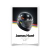 Shop Automobilist | James Hunt - Helmet 1976 Print