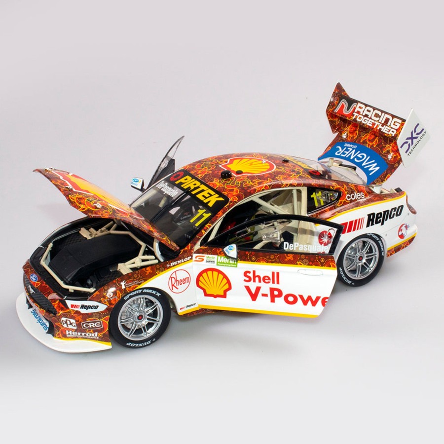 Shop Authentic Collectables | 1:18 Shell V-Power Racing Team #11 Ford Mustang Gt - 2021 Merlin Darwin Triple Crown Indigenous Livery