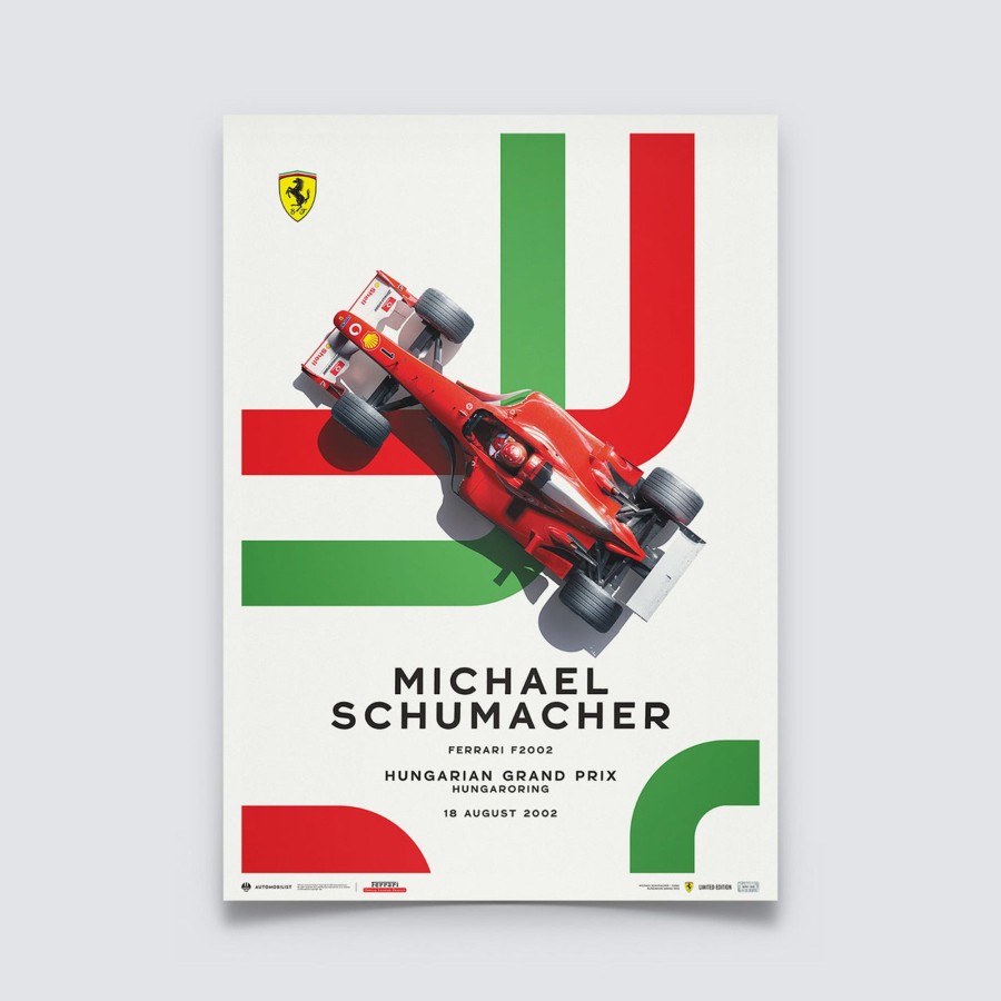 Shop Automobilist | Ferrari F2002 - Michael Schumacher - Hungarian Grand Prix - 2002 - Limited Edition