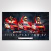 Shop Authentic Collectables | Shell V-Power Racing Team Scott Mclaughlin Three-Peat For 17 Limited Edition Print