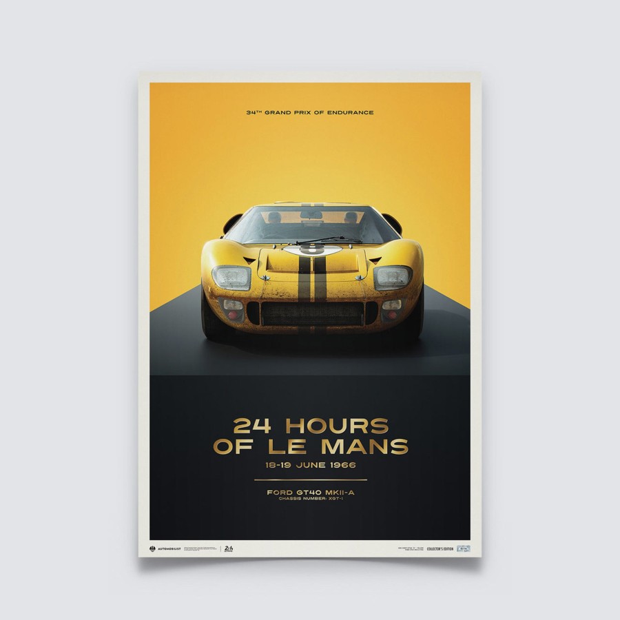 Shop Automobilist | Ford Gt40 - Xgt-1 - 24H Le Mans - 1966 - Collector'S Edition