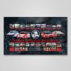 Shop Authentic Collectables | Holden Wins 600: 1969-2022 Limited Edition Print