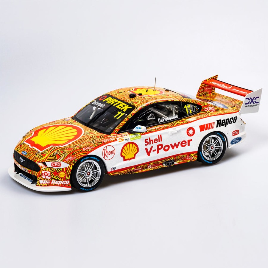 Shop Authentic Collectables | 1:12 Shell V-Power Racing Team #11 Ford Mustang Gt - 2022 Darwin Triple Crown Indigenous Round