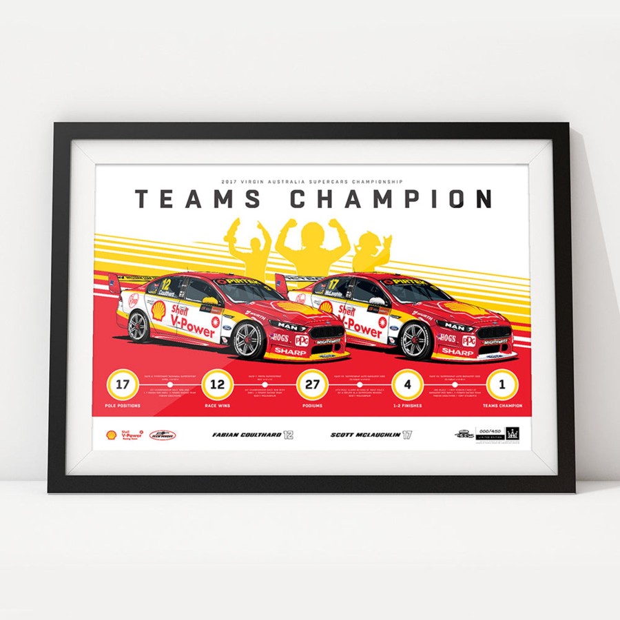 Shop Authentic Collectables | Shell V-Power Racing 2017 Teams Champion Print