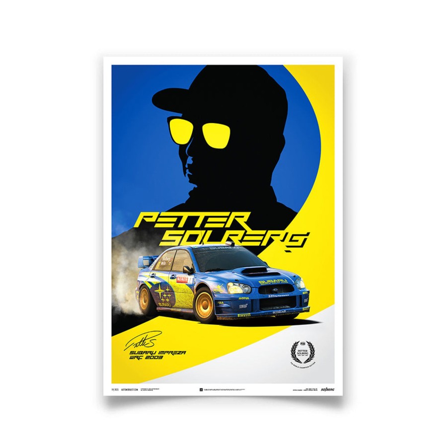 Shop Automobilist | Subaru Impreza Wrc 2003 Champion - Petter Solberg Print