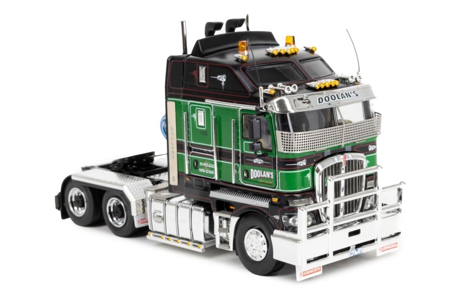 Shop Drake Collectables | 1:50 Kenworth K200 Phat Cab - Doolans Heavy Haulage (Satin Black)