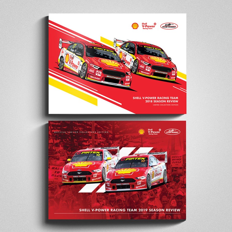 Shop Authentic Collectables | Shell V-Power Racing Team 2018/2019 Season Review Collectors 2 Book Bundle